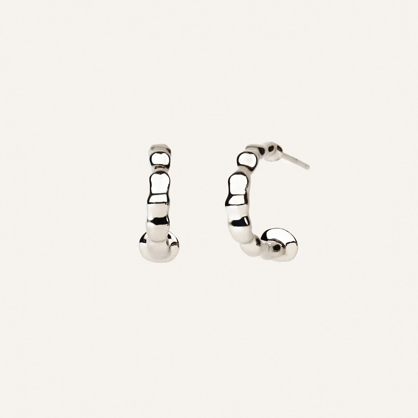 THE DROP HOOP EARRINGS