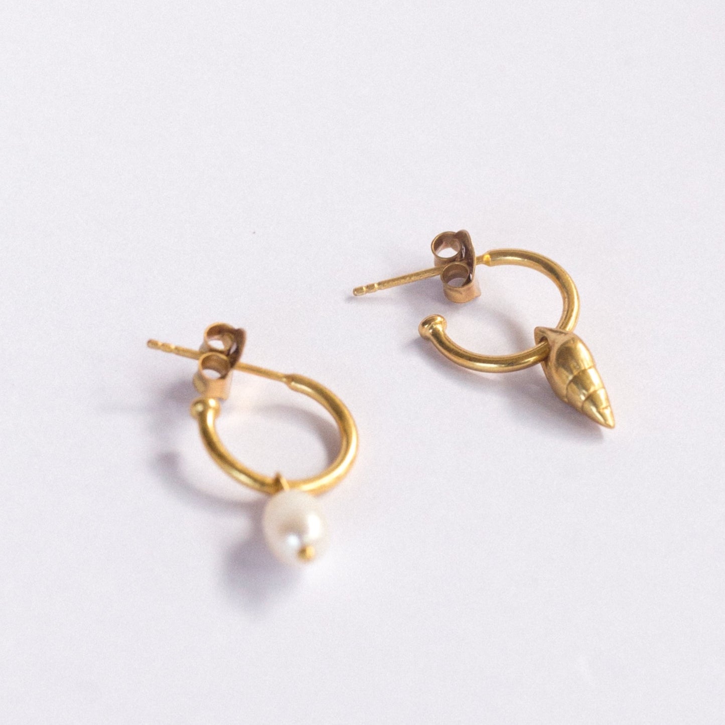 TAMARAMA EARRINGS HOOPS GOLD