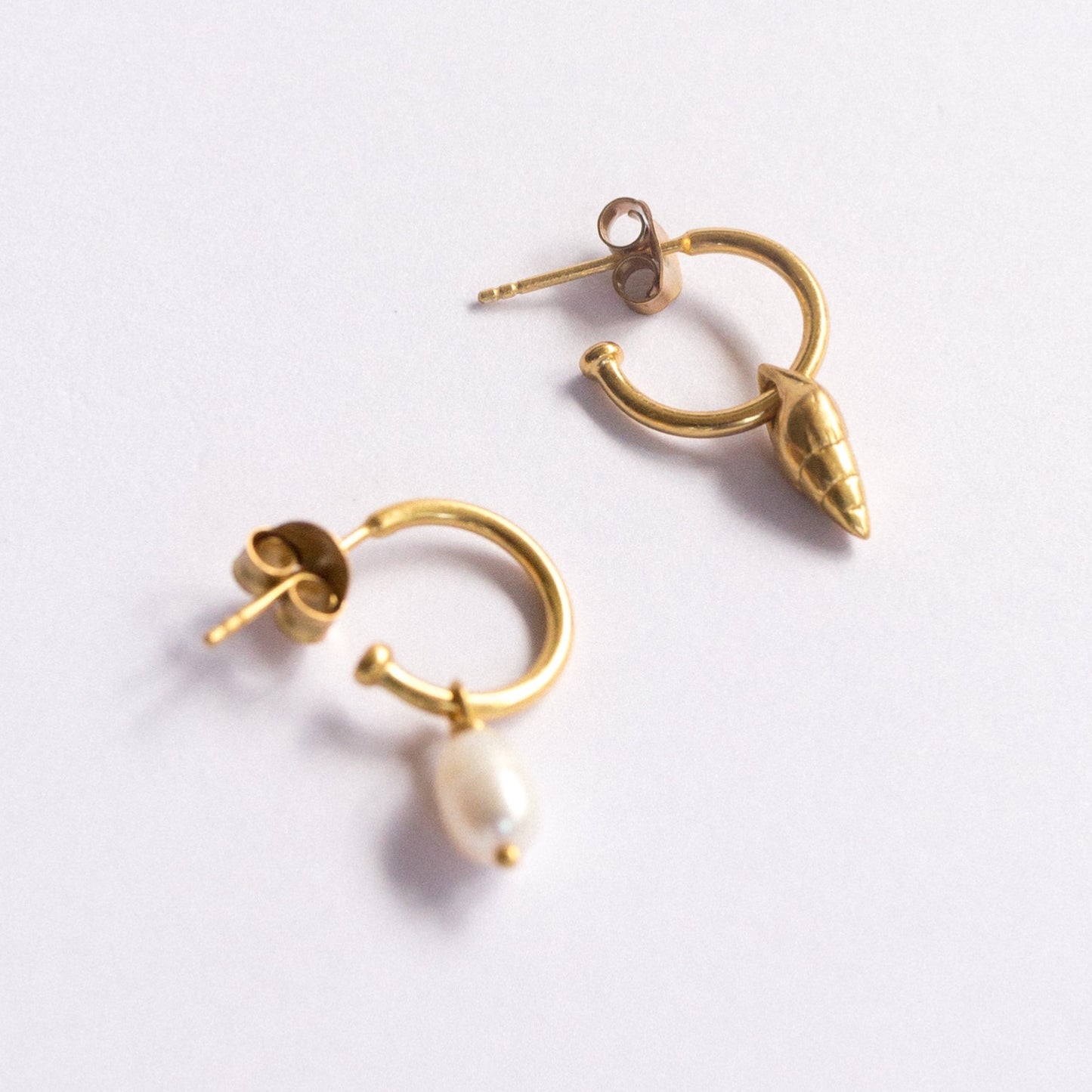 TAMARAMA EARRINGS HOOPS GOLD